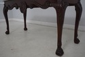 64606EC: BAKER Marble Top Paw Foot Mahogany Consol