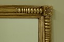 49346EC: LABARGE Gold Framed Federal Style Mirror 