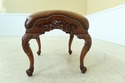 L49355EC: English Georgian Leather Seat Walnut Ott