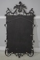 60298EC: Iron & Brass Decorative Wall Mirror