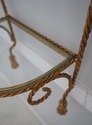 60360EC: Italian Gold Tassel Design Gorged Iron Ha