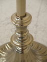 F30855EC: Quality Regency Style Brass & Glass Lamp