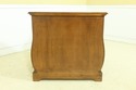 52313EC: Walnut 4 Drawer Bombe’ Side Chest Of Dr