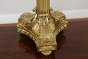 F55044EC: Pair French Louis XIV Style Solid Brass 