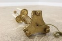 F55044EC: Pair French Louis XIV Style Solid Brass 