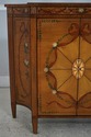 63208EC: Adams Paint Decorated 2 Door Commode Cabi