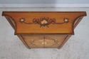 63208EC: Adams Paint Decorated 2 Door Commode Cabi