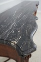 63020EC: Vintage Continental Style Marble Top Waln