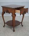 63573EC: DREXEL French Style Marble Top Nightstand