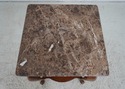 63573EC: DREXEL French Style Marble Top Nightstand