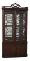 63534EC: HENKEL HARRIS Georgian Mahogany Corner Ch