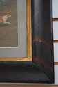 F63166EC: Vintage Hunt Scene Framed Art