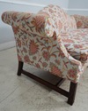 63423: HICKORY CHAIR CO Chippendale Style Camelbac