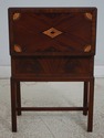 L67550: TRADITION HOUSE Inlaid Mahogany Flip Top B