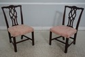 LF67673: Set of 6 KINDEL Chippendale Mahogany Dini