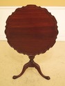 47109EC: Chippendale 18th C. Style Mahogany Tilt T