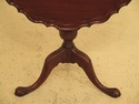 47109EC: Chippendale 18th C. Style Mahogany Tilt T