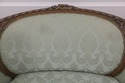 F59198EC: French Louis XV Highly Carved Upholstere