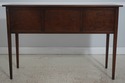 L72317: BRANDT Cherry Inlaid 2 Drawer 2 Door Sideb