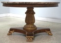 72346: DREXEL HERITAGE Round Regency Style Marble 