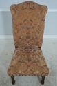 LF72352: Set of 4 High Back Mahogany Upholstered D