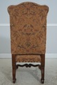 LF72352: Set of 4 High Back Mahogany Upholstered D