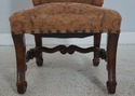 LF72352: Set of 4 High Back Mahogany Upholstered D