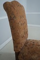 LF72352: Set of 4 High Back Mahogany Upholstered D