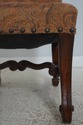 LF72352: Set of 4 High Back Mahogany Upholstered D