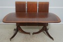 L72079: BAKER Bill Sofield Inlaid Mahogany Dining 