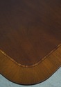 L72079: BAKER Bill Sofield Inlaid Mahogany Dining 