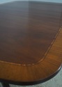 L72079: BAKER Bill Sofield Inlaid Mahogany Dining 