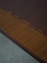 L72079: BAKER Bill Sofield Inlaid Mahogany Dining 