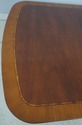 L72079: BAKER Bill Sofield Inlaid Mahogany Dining 
