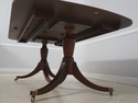 L72079: BAKER Bill Sofield Inlaid Mahogany Dining 