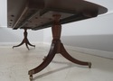 L72079: BAKER Bill Sofield Inlaid Mahogany Dining 