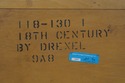 72303: DREXEL HERITAGE 18th Century Mahogany Doubl
