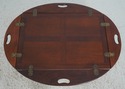 72339: HICKORY CHAIR Mahogany Butlers Tray Coffee 