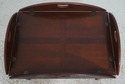 72339: HICKORY CHAIR Mahogany Butlers Tray Coffee 