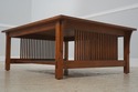 72333: STICKLEY Mission Oak Spindle Coffee Table
