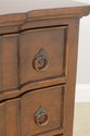 54989EC: Continental Style 3 Drawer Walnut Commode