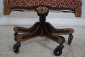 63622EC: French Louis XV Style Upholstered Desk Or