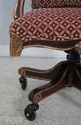 63622EC: French Louis XV Style Upholstered Desk Or