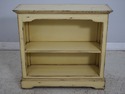 63651EC: Distressed Painted Finish Rustic Open Boo