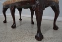 63663EC: Chippendale Ball & Claw Carved 6 Leg Upho