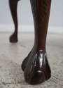 63663EC: Chippendale Ball & Claw Carved 6 Leg Upho