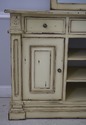 L63652EC: Distressed Painted Finish Bookcase Crede