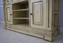 L63652EC: Distressed Painted Finish Bookcase Crede