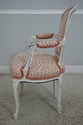 63665EC: Pair Newly Upholstered French Louis XV Ar