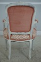 63665EC: Pair Newly Upholstered French Louis XV Ar